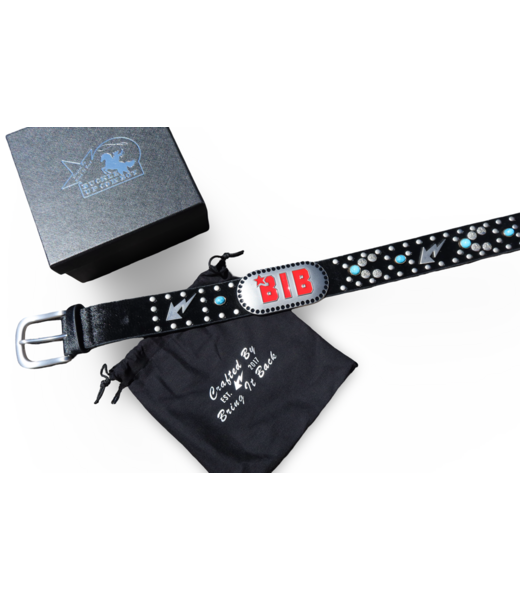 Bring It Back Las Vegas Studded Western Belt