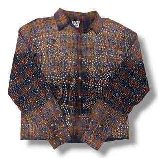 Vale Vale Forever Purple Fever Flannel Size Medium
