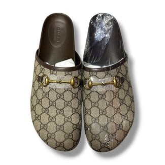 Gucci Gucci Supreme Horsebait Mule 13US (retail $820)