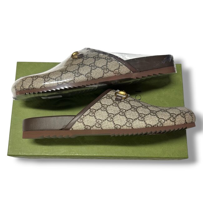 Gucci Gucci Supreme Horsebait Mule 13US (retail $820)