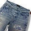 Amiri Amiri MX1 Blue Paisley Clay Indigo Jeans Size 34W