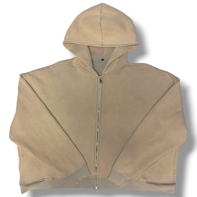 gv gallery GV Gallery Raspberry Hills Ivory Patch Zip Up XL