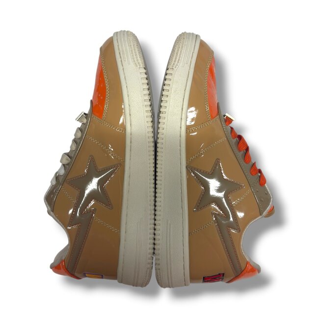 A Bathing Ape Bape Bapesta Tan Shark Size 9.5
