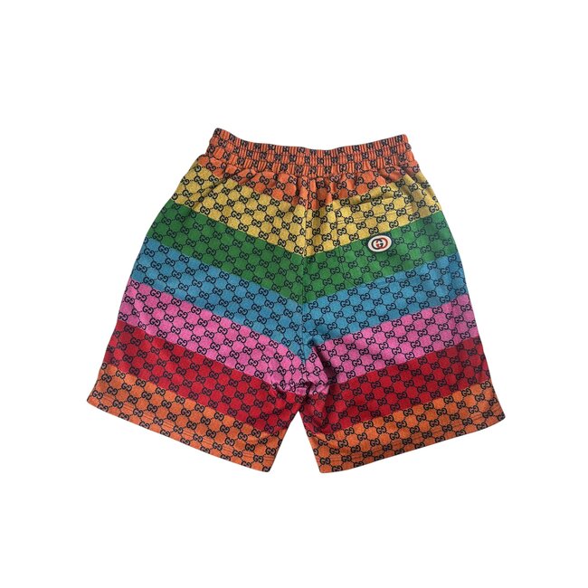 Gucci Gucci Multicolor GG Silk Shorts G/M Medium