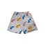 Bring It Back Las Vegas White Multicolor Mech Shorts