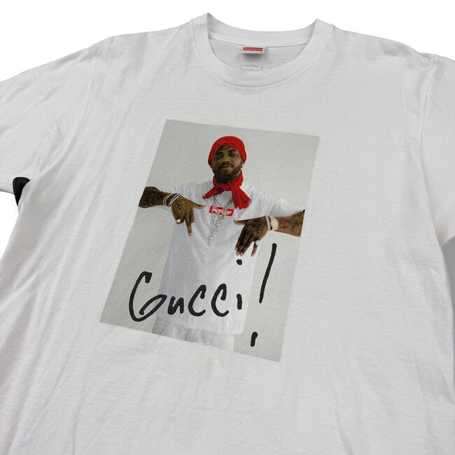 Supreme F/W 16 Supreme Gucci Mane Photo Tee Size Large