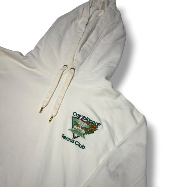 Casa Blanca Casablanca White Hoodie Size Large