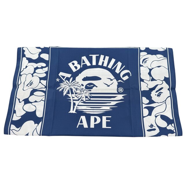 A Bathing Ape A Bathing Ape Navy Bandana