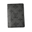 Louis Vuitton Calfskin Monogram Shadow Pocket Organizer Antarctic Grey