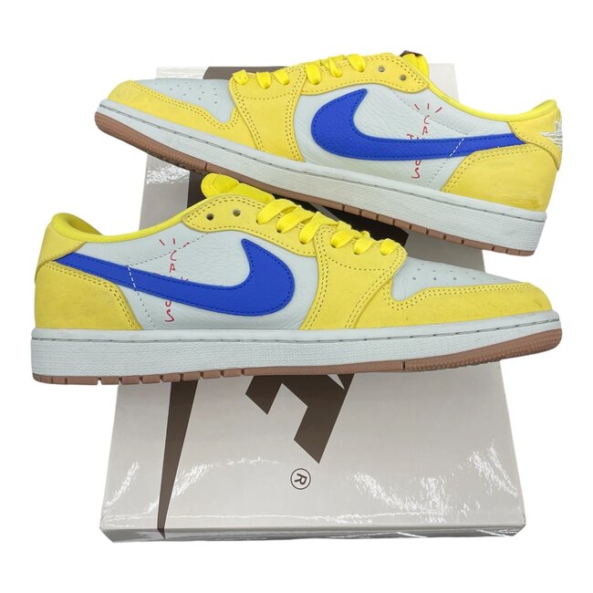 Jordan 1 Retro Low Travis Scott Canary Size 11W/9.5M