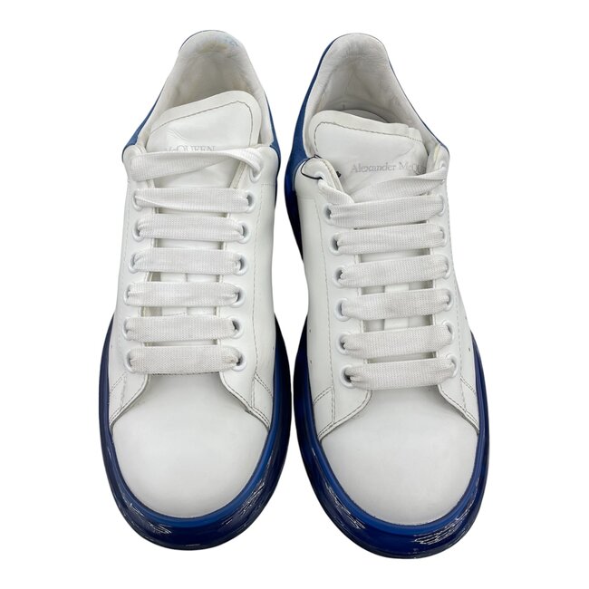 (Pre-Owned) Alexander McQueen Airsole Bi-Color Wedge Sneaker Size 40 (7US)