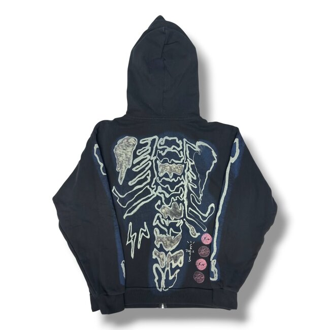 Travis Scott Travis Scott x Fragment Skeleton Full Zip Size Medium