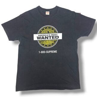 Supreme F/W 2014 Supreme America's Most Wanted Tee Size XL