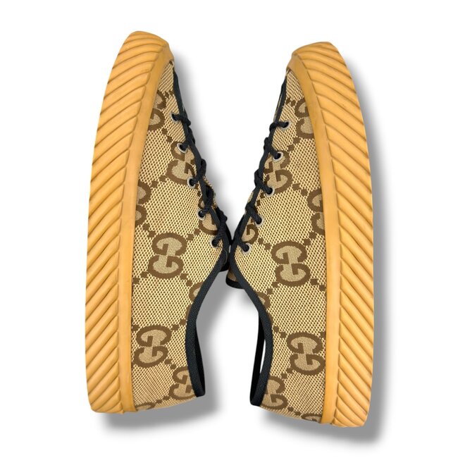 Gucci Gucci Maxi GG Low Top Beige Ebony Size 11