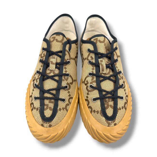 Gucci Gucci Maxi GG Low Top Beige Ebony Size 11