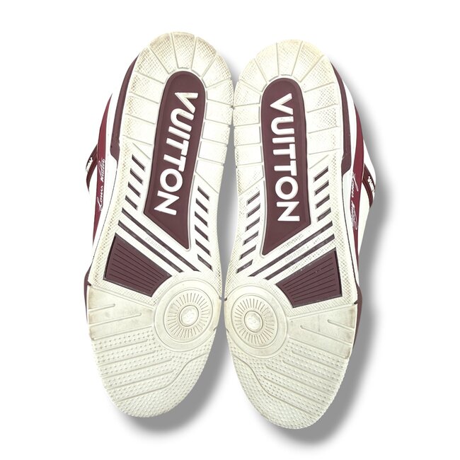 Louis Vuitton Louis Vuitton White Bordeaux Trainer Size US 10.5