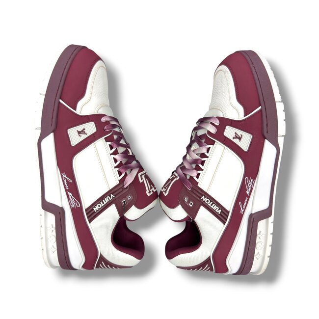 Louis Vuitton Louis Vuitton White Bordeaux Trainer Size US 10.5