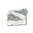 Alexader McQueen (Pre-Owned) Alexander McQueen Silver Crystal Embellished Tread Slick Boot 9