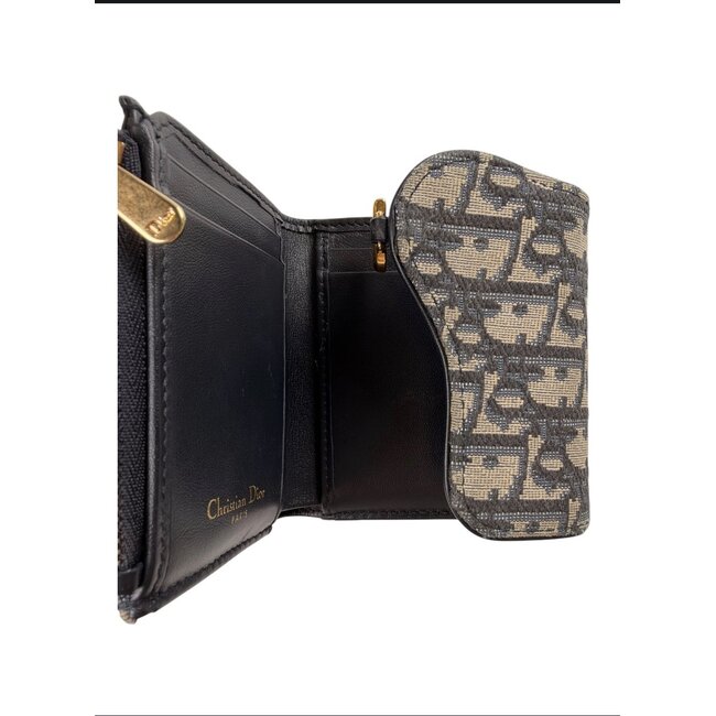 Dior Dior Saddle Lotus Wallet