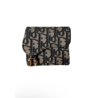 Dior Dior Saddle Lotus Wallet