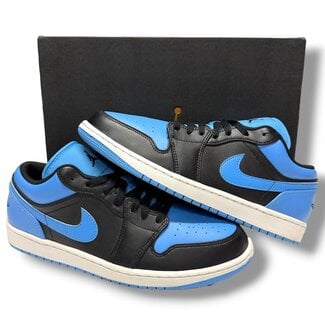 Jordan Brand Jordan 1 Low Black Blue University Size 11