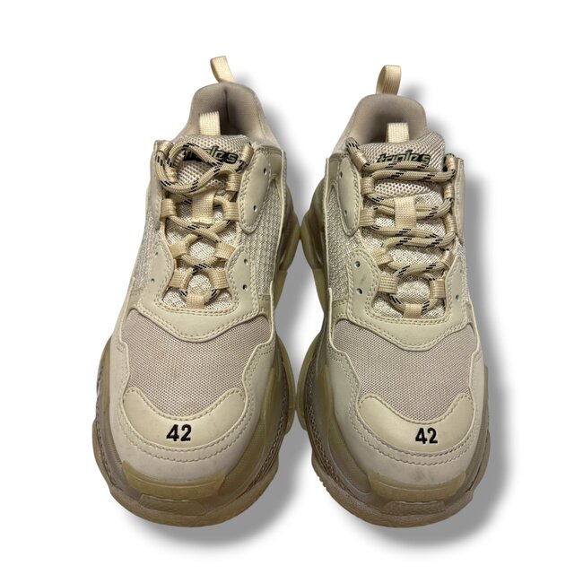 Balenciaga Balenciaga Cream Triple S Sneaker Size 9
