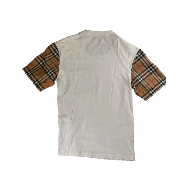 burberry Burberry Nova Check Sleeve Tee XS