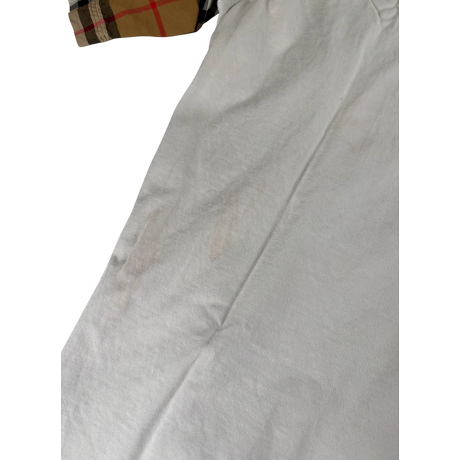 burberry Burberry Nova Check Sleeve Tee XS