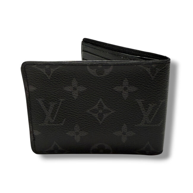 Louis Vuitton Louis Vuitton Black Monogram Slender Wallet