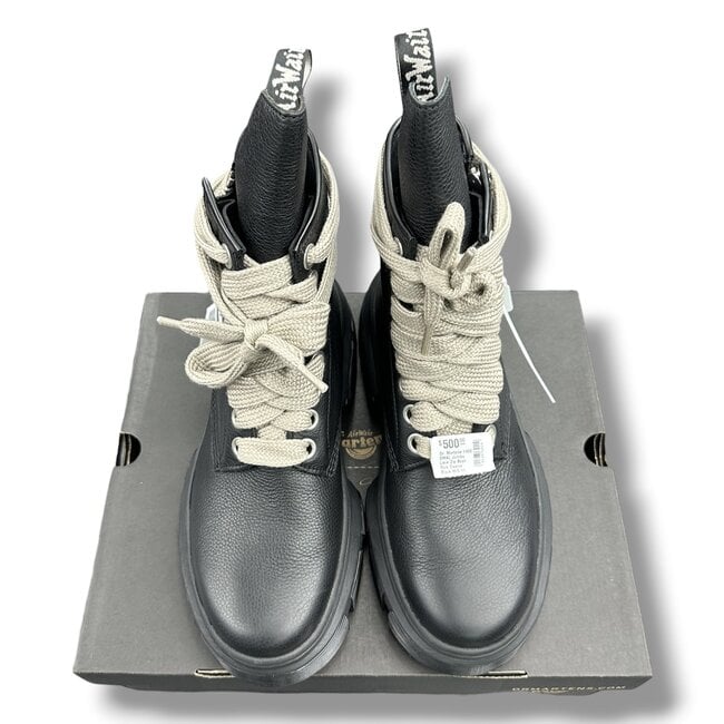rick owens Dr. Martens 1460 DMXL Jumbo Lace Zip Boot Rick Owens Black 11