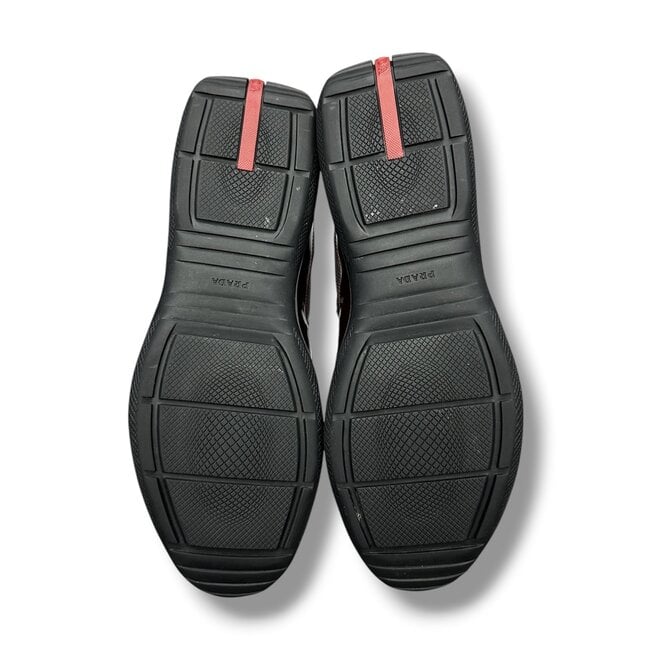 Prada (Pre-Owned) Prada America's Cup Red Sneaker 6US