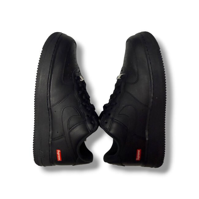 Supreme Supreme Nike Air Force 1 Low Black Size 7.5