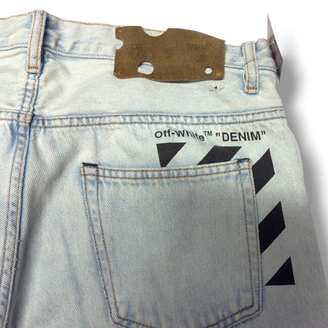 Off-White Off-White Paper Clip Zip Skinny Jeans Size 33
