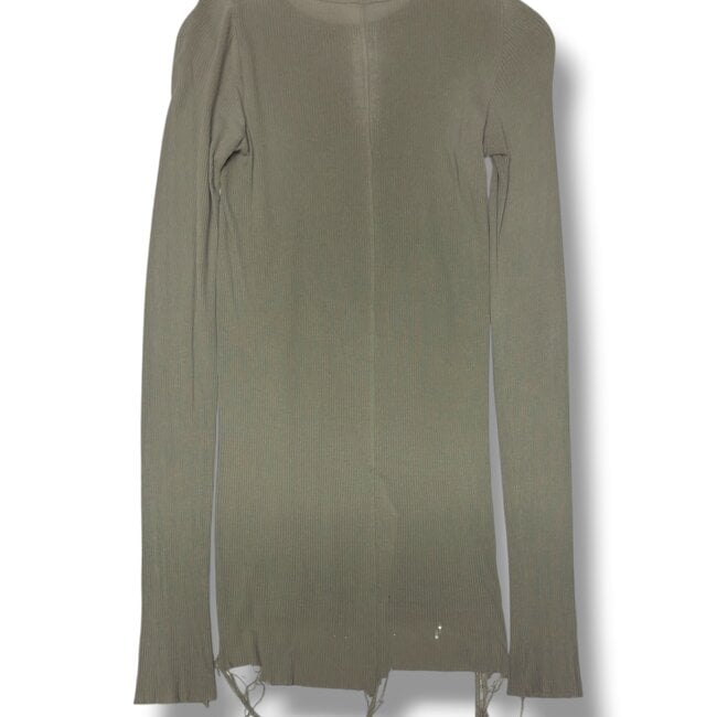 Rick Ownes Rick Owens Ribbed Long Sleeve Size Medium