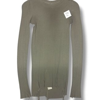 Rick Ownes Rick Owens Ribbed Long Sleeve Size Medium