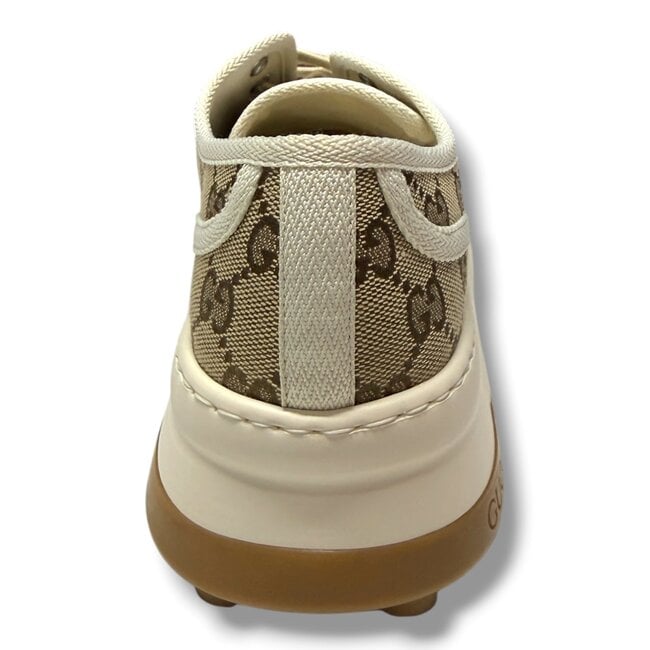Gucci Gucci GG Canvas Low Top Platform Sneaker Size US 7