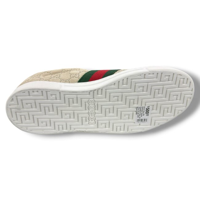 Gucci Gucci Ace GG Oatmeal Suede Sneakers Gucci 9 (US 10)