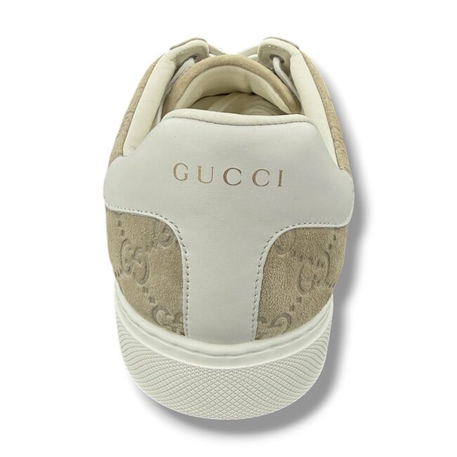 Gucci Gucci Ace GG Oatmeal Suede Sneakers Gucci 9 (US 10)