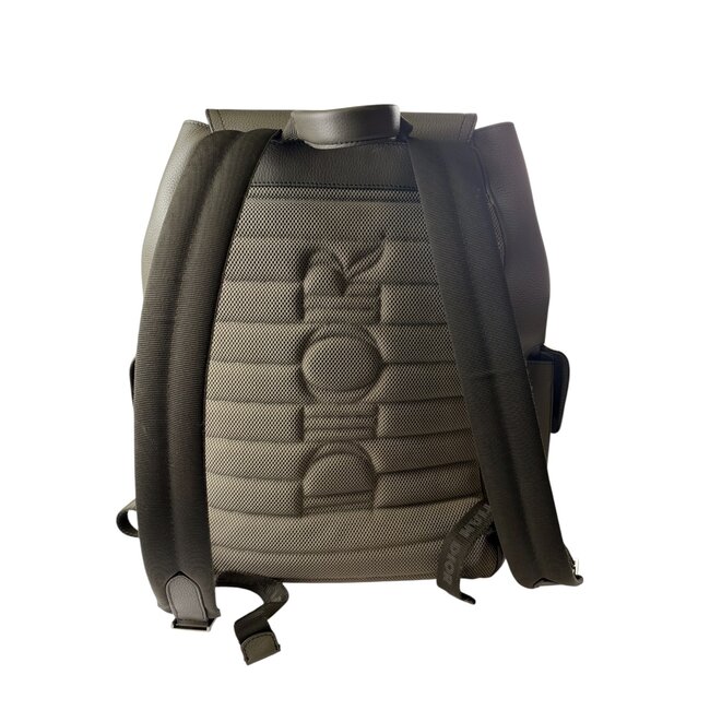 Dior Christian Dior Grained Calfskin Saddle Drawstring Backpack