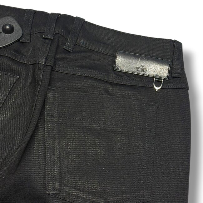 Gucci Gucci Black Back Print Jeans Size 32W