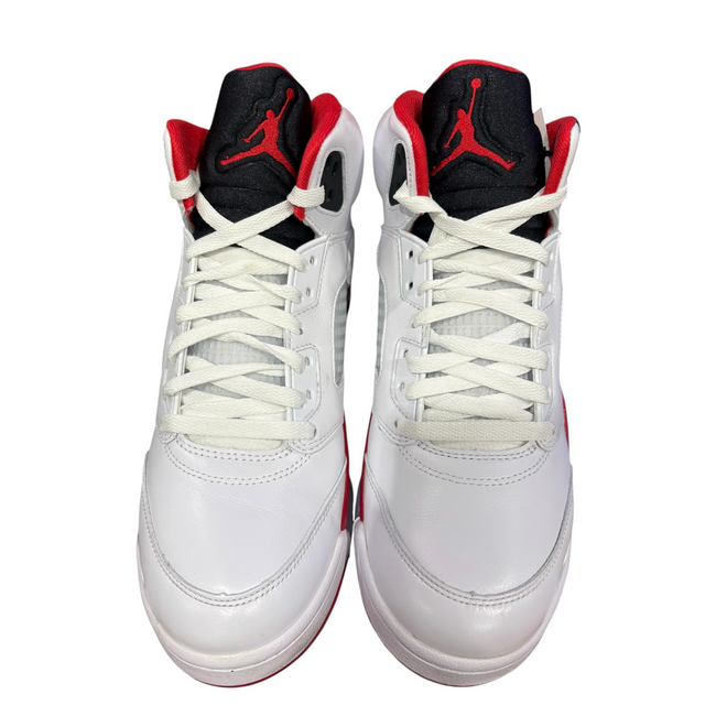 Jordan Brand Jordan 5 Retro Fire Red Black Tongue Size 9.5