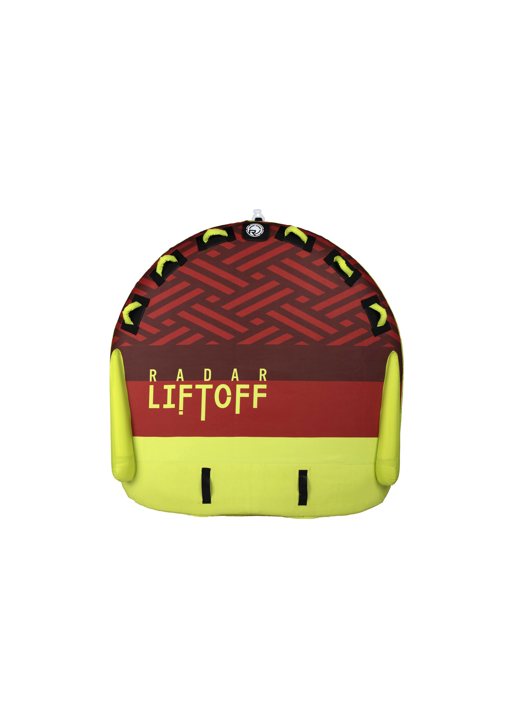 Liftoff - Marshmallow Top - Red / Yellow - 3 Person Tube