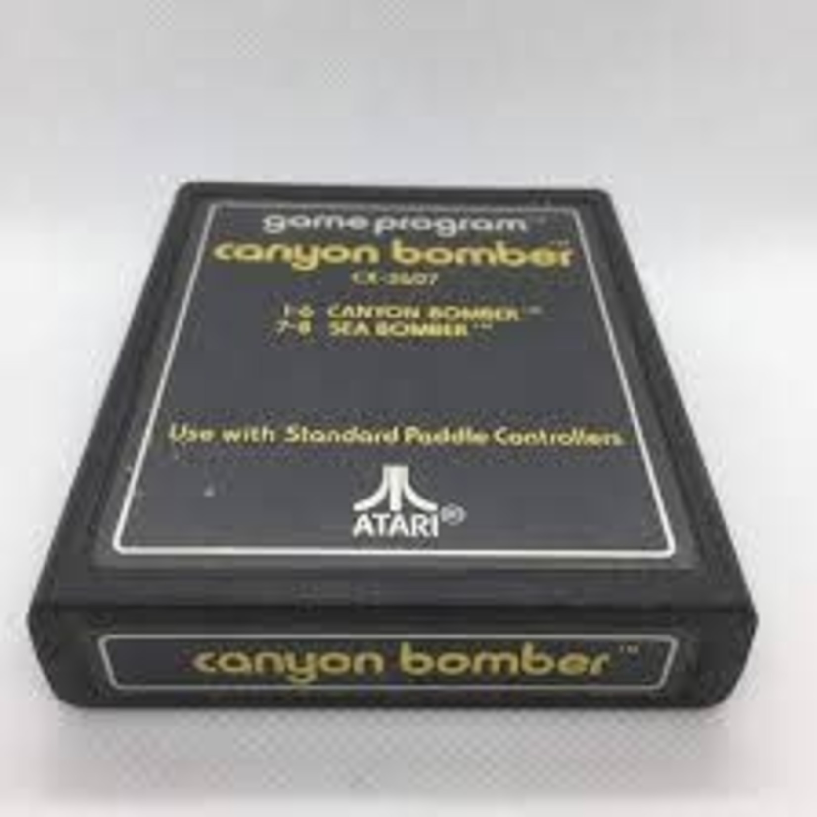 Atari Canyon Bomber [Text Label] [Atari 2600]