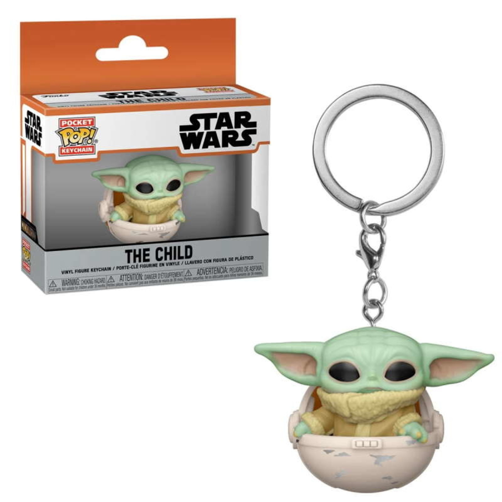 Funko Pop! Keychain: The Mandalorian - The Child in Canister