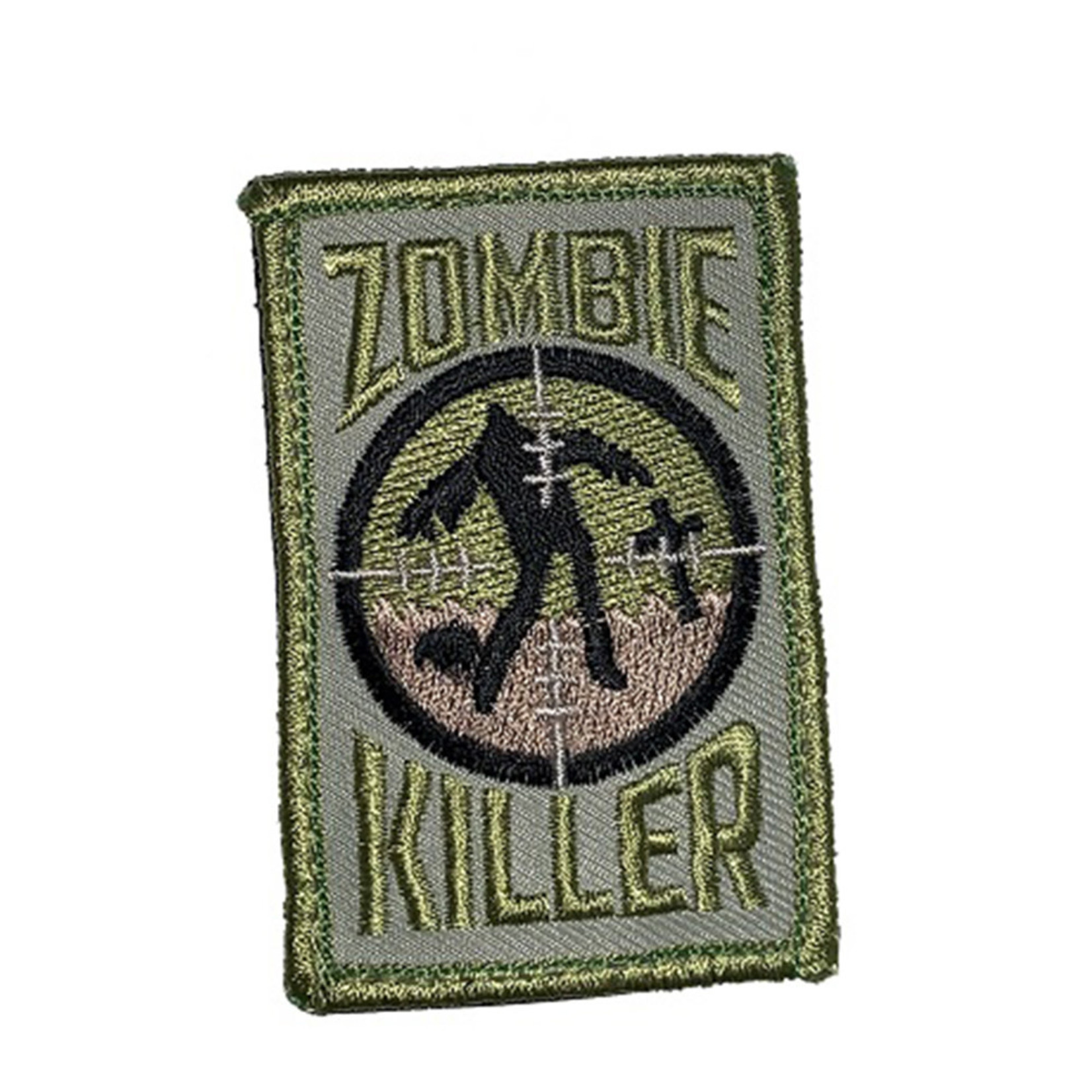 ÉCUSSON BRODÉ ET VELCRO ZOMBIE KILLER