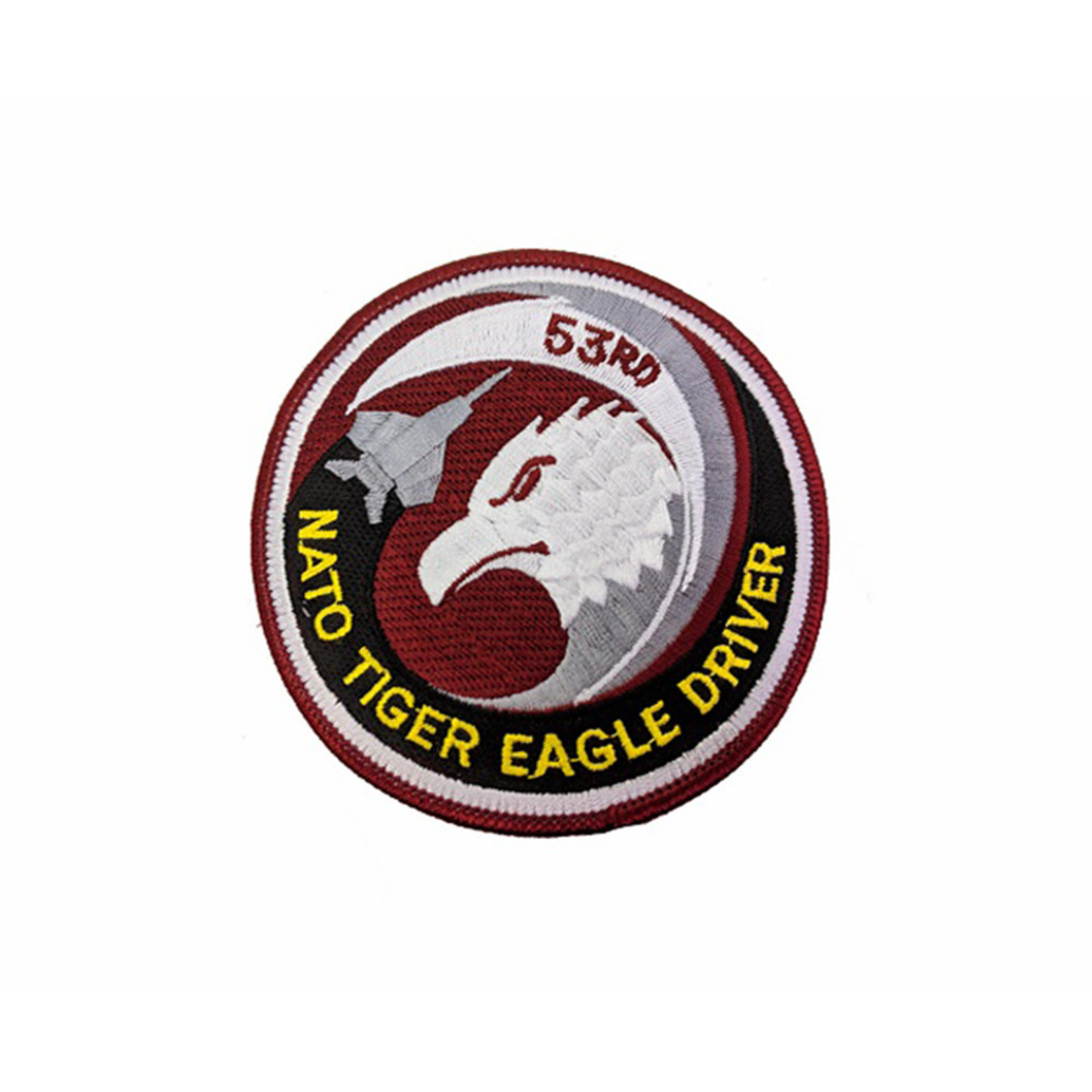 ÉCUSSON ROND "NATO TIGER EAGLE DRIVER"