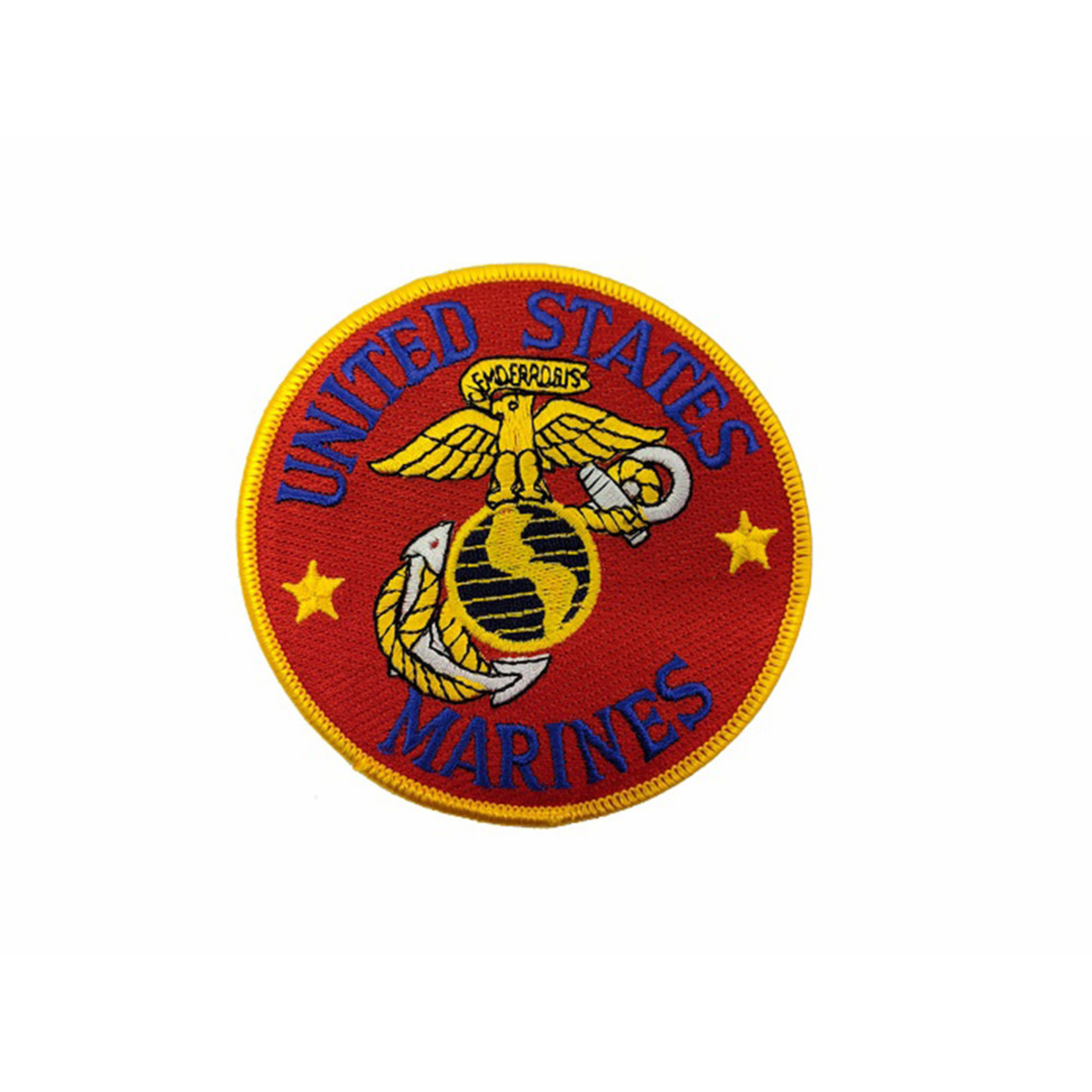 ÉCUSSON ROND "UNITED STATES MARINE CORPS"