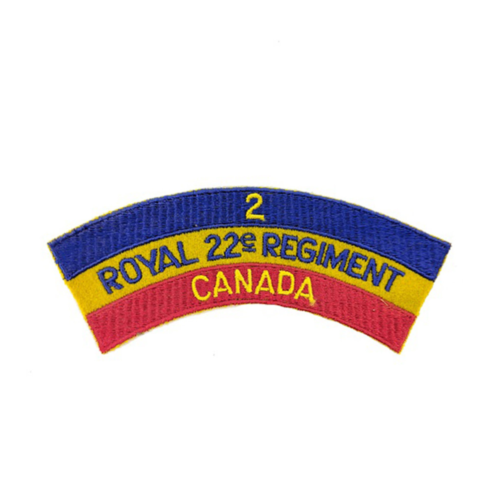 ÉCUSSON "ROYAL 22E RÉGIMENT"
