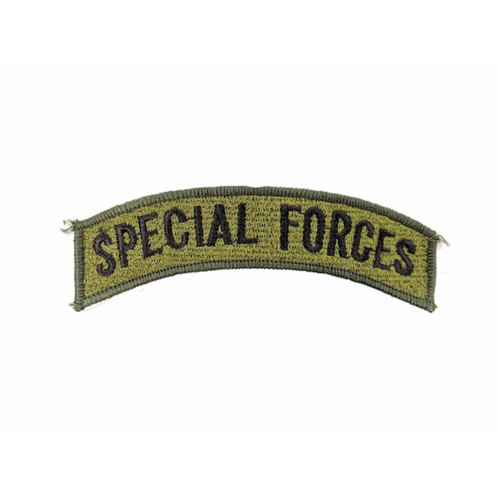 ÉCUSSON "SPECIAL FORCES" VERT LARGE