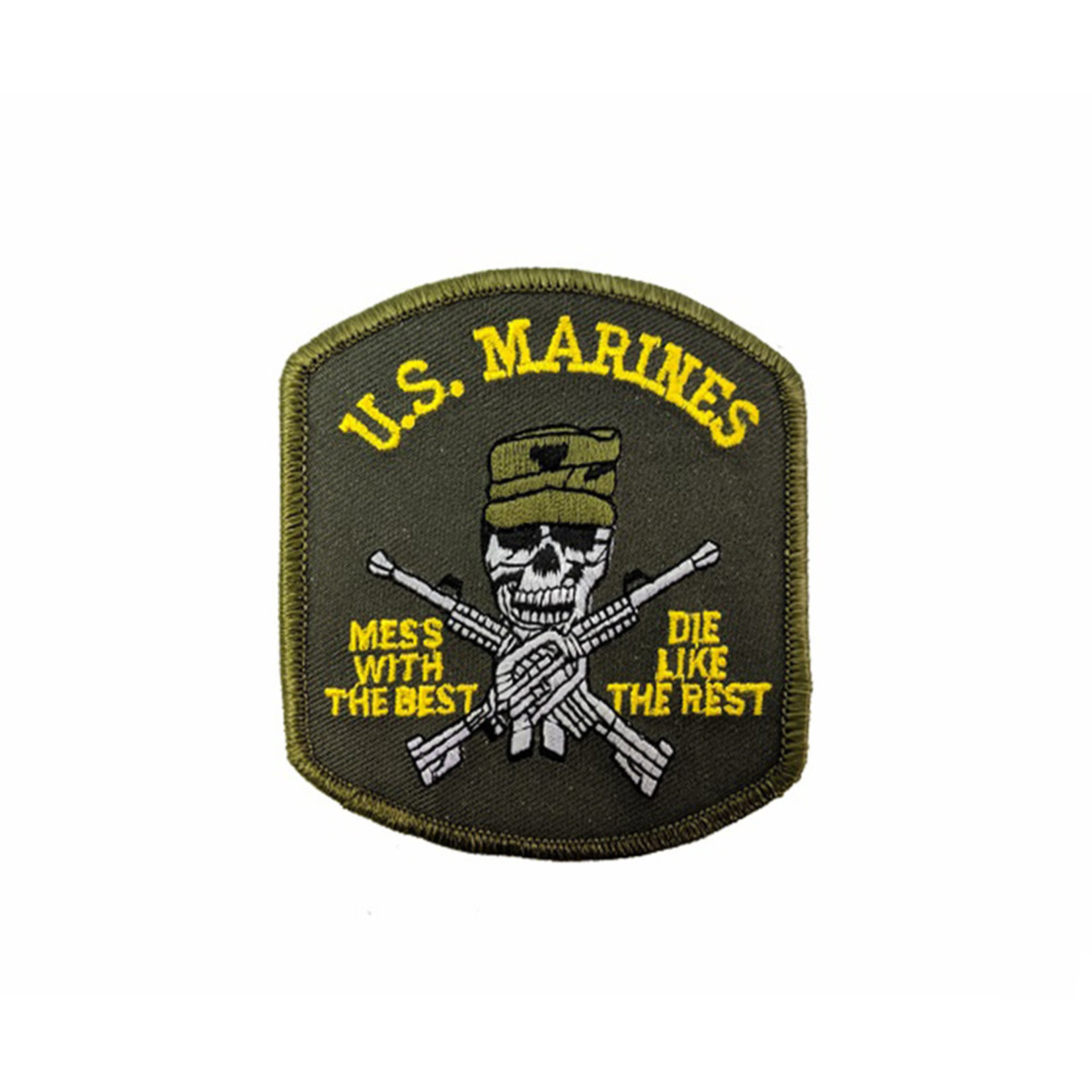 ÉCUSSON VERTICAL "U.S. MARINES"